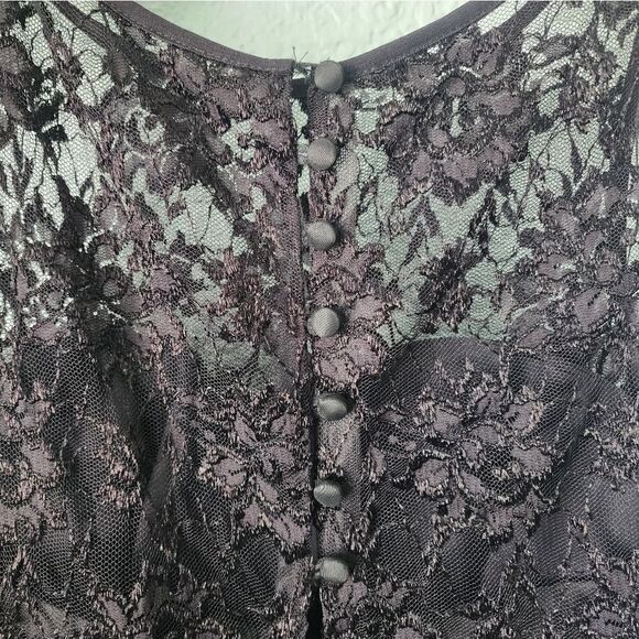 Scott McClintock lace belted vintage blouse - Picture 3 of 11